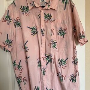 Quiksilver Men's Royal Palms Hawaiian Shirt